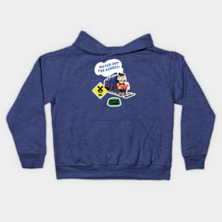 "Watch Out for Audrey!" - The Railways of Crotoonia Kids Hoodie